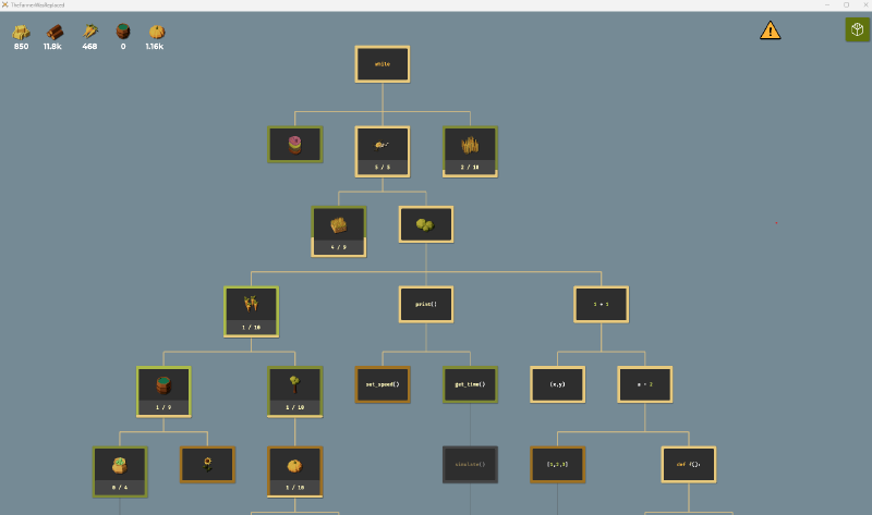 Skill Tree Screen