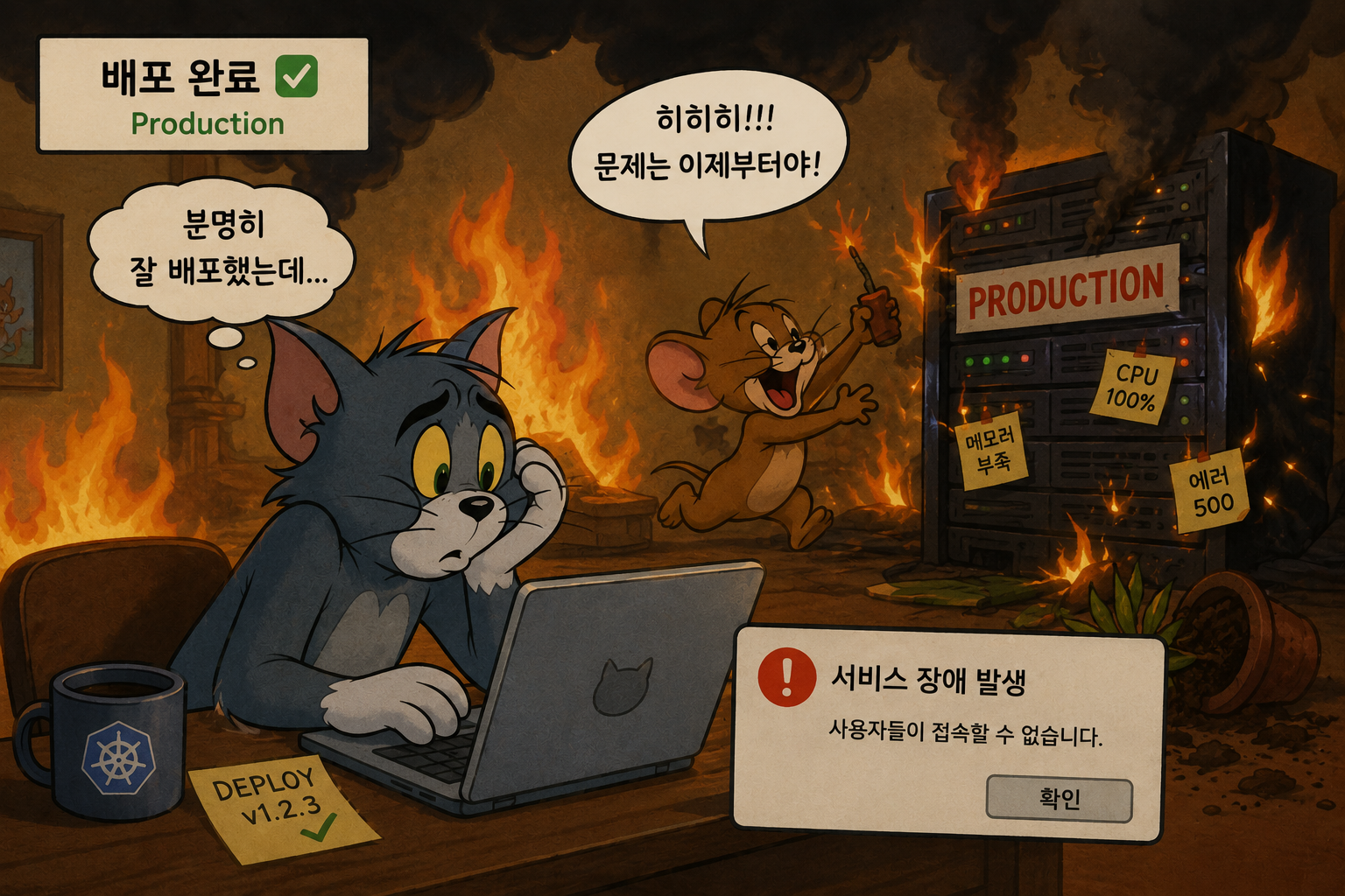 실패는 운영환경에서 일어난다 (?)